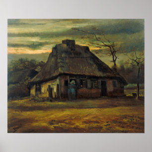 Van Gogh - stugan Poster