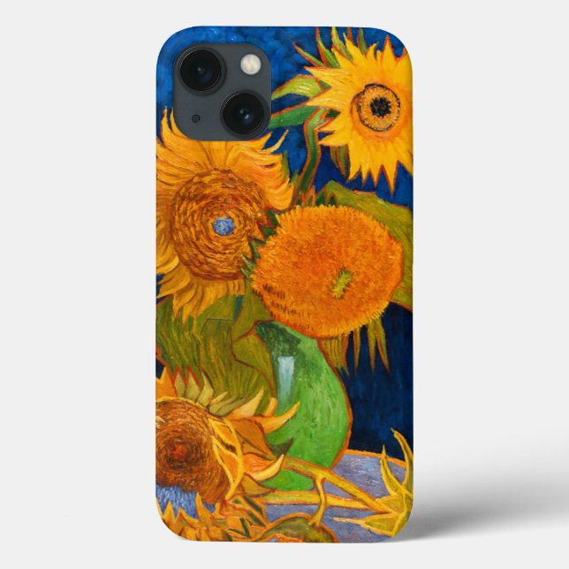 Van Gogh Sunblommor (Baksida)