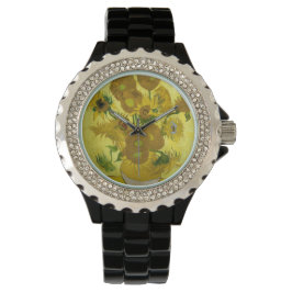 Van Gogh Sunblommor Armbandsur