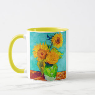 Van Gogh Sunblommor Mugg