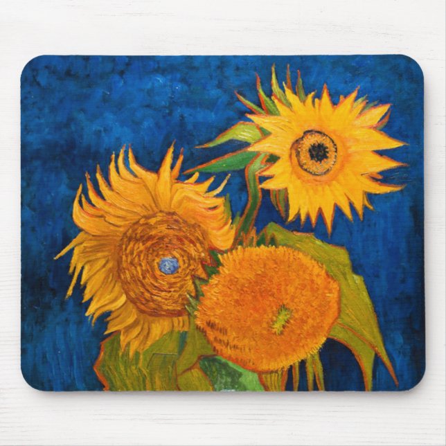 Van Gogh Sunblommor Musmatta (Framsidan)