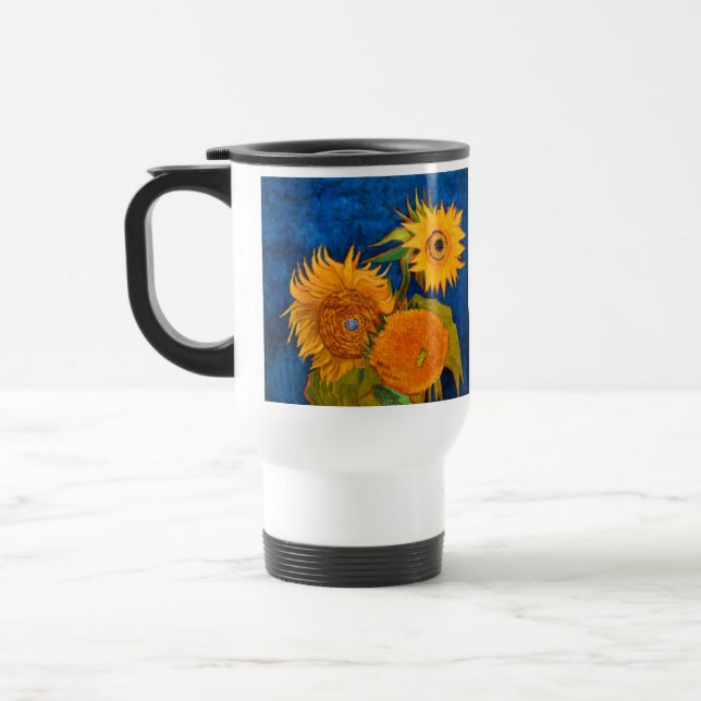 Van Gogh Sunblommor Resemugg (Vänster)