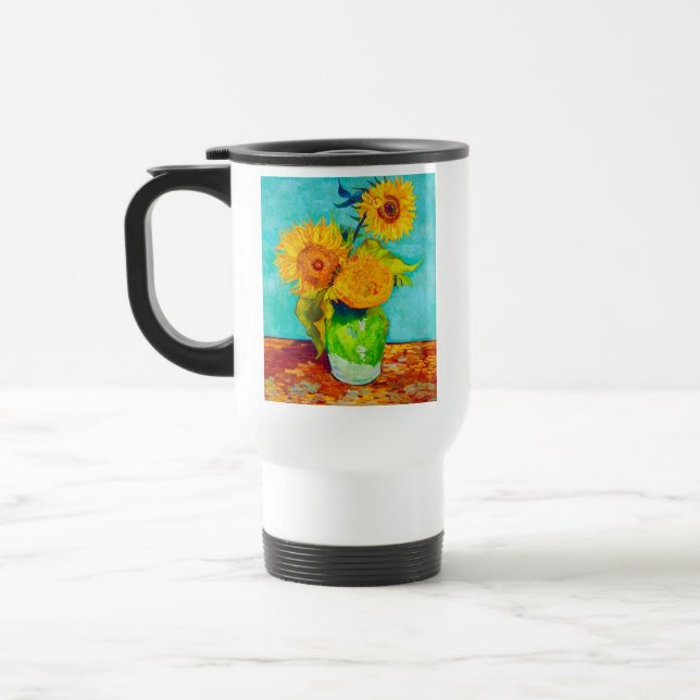 Van Gogh Sunblommor Resemugg (Vänster)