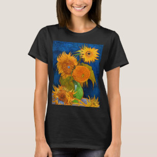 Van Gogh Sunblommor T Shirt