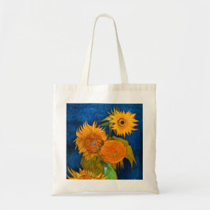 Van Gogh Sunblommor Tygkasse