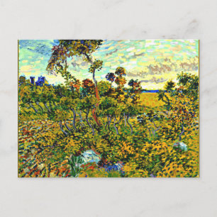 Van Gogh - Sunset at Montmajour Vykort