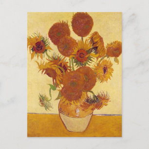 Van Gogh Sunwers (F454) Vintage Fine Art Vykort