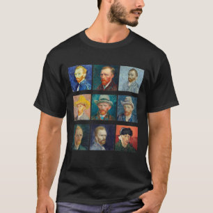 Van Gogh T-Shirt Van Gogh Self-Porträtt Tee