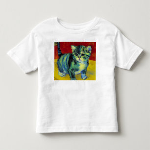 Van Gogh Tabby katt T Shirt