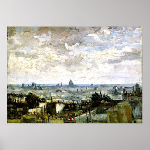 Van Gogh - Tak i Paris Poster