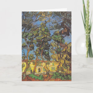 Van Gogh Tallgranar - Klassisk Trädgårdskonst Kort