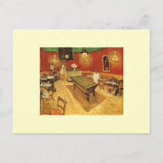 Van Gogh the Night Cafe Vykort