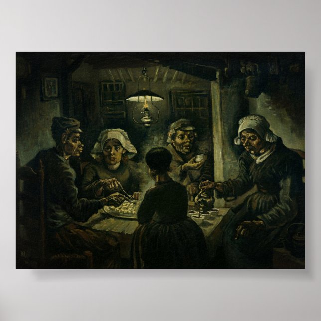Van Gogh The Potato Eater  Poster (Framsidan)