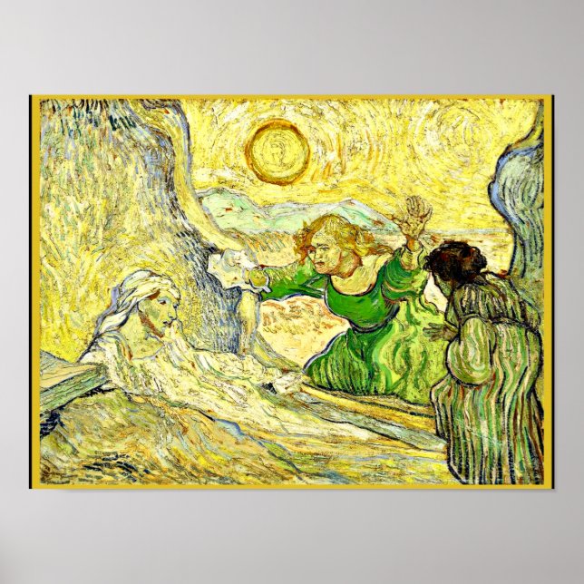 Van Gogh - The Raising of Lazarus Poster (Framsidan)