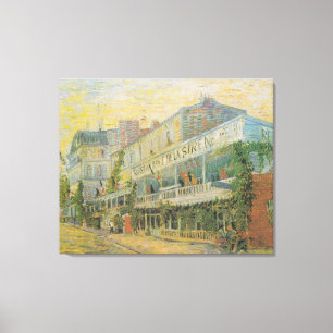 Van Gogh The Restaurant de la Sirene vid Asnieres Canvastryck
