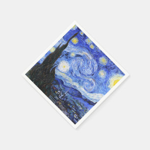Van Gogh the Starry Nght Pappersservett