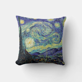 Van Gogh the Starry Nght Pillow Kudde