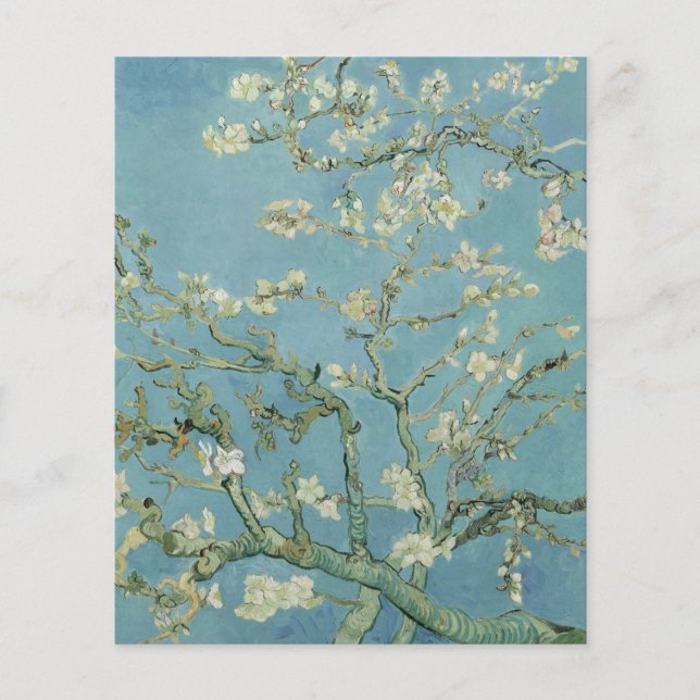 Van Gogh Träd Flowers Scrapbook Papprare Lakan (Framsida)