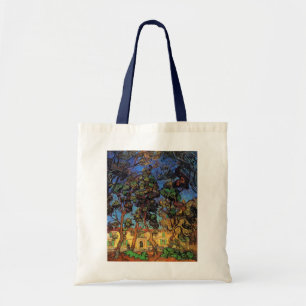 Van Gogh Träd i trädgården, Saint Paul-sjukhuset Tygkasse