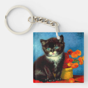 Van Gogh Tuxedo Cat