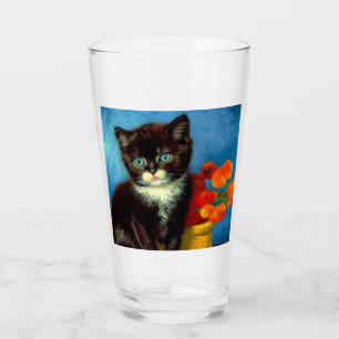 Van Gogh Tuxedo Cat Glaskopp