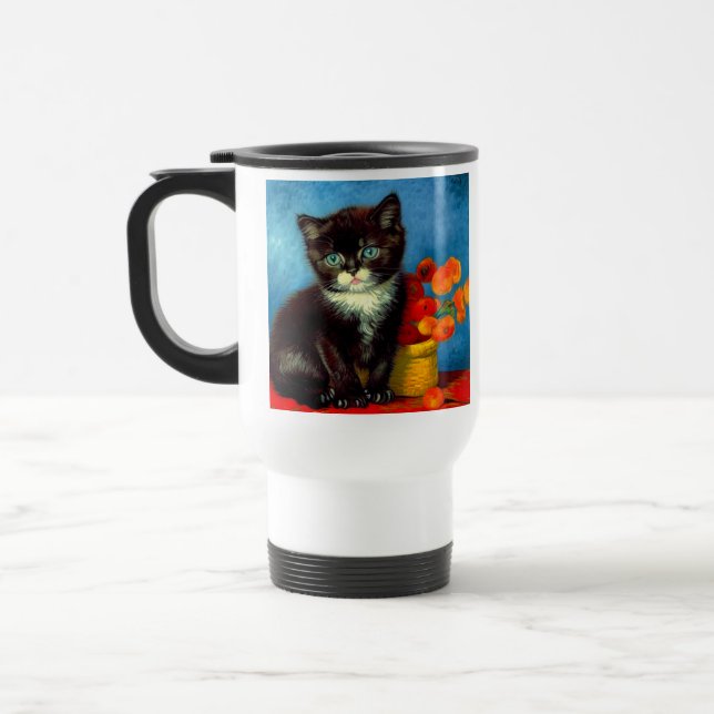 Van Gogh Tuxedo Cat Resemugg (Vänster)