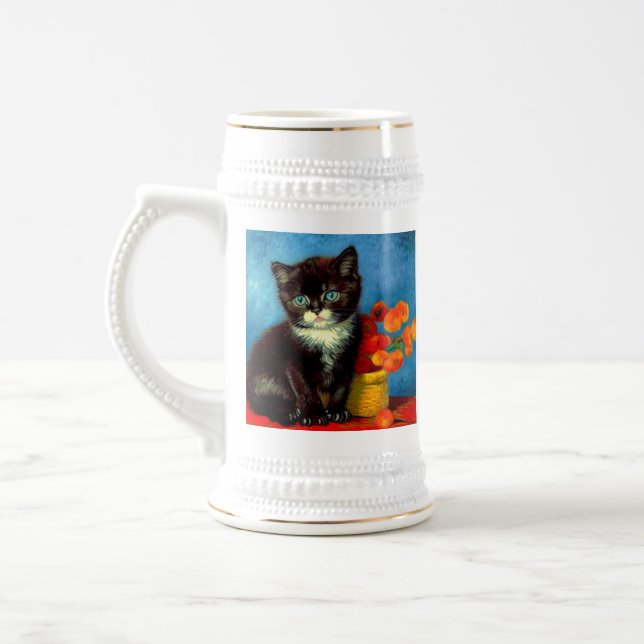 Van Gogh Tuxedo Cat Sejdel (Vänster)