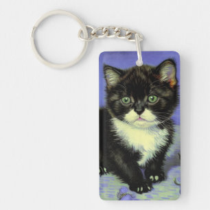 Van Gogh Tuxedo Kitten