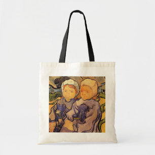 Van Gogh, Två barn, Vintagens imponerande konstnär Tygkasse