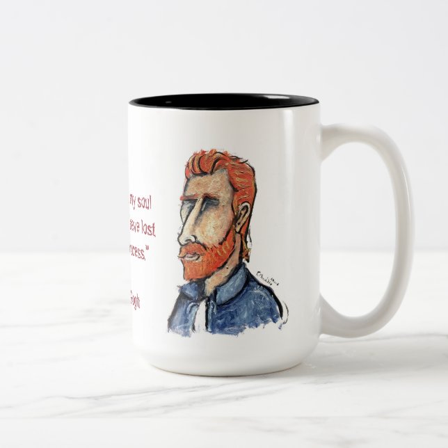 Van Gogh Två-Tonad Mugg (Höger)