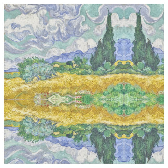 Van gogh-tyg tyg (Närbild)