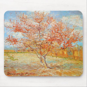 Van Gogh vadderar det rosa persikaträd i Musmatta