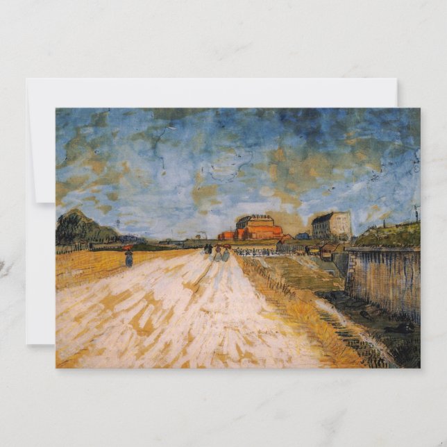 Van Gogh Vägen löper bredvid Parisfästningarna (Framsida)