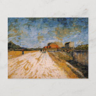 Van Gogh Vägen löper bredvid Parisfästningen Vykort