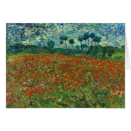 Van Gogh vallmofält OBS Kort