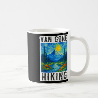 Van Gogh vandring, camping berg natur, rolig H Kaffemugg