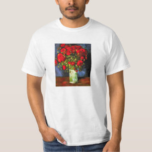 Van Gogh vas med den röda vallmoT-tröja Tee