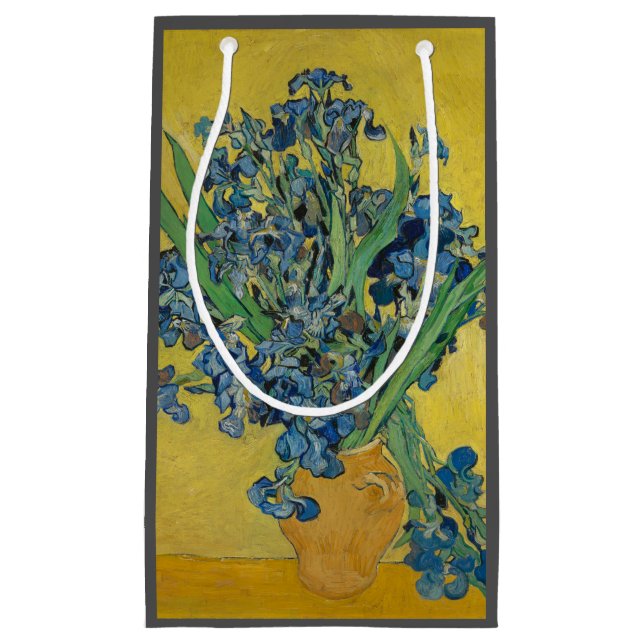 Van Gogh Vas med Iris Klassisk Impressionism (Framsidan)