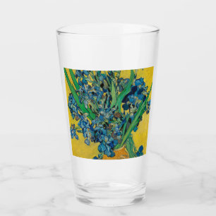 Van Gogh Vas med Iris Klassisk Impressionism Glaskopp