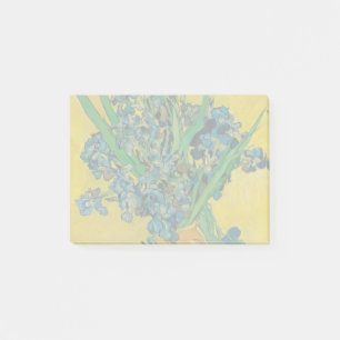 Van Gogh Vas med Iris Klassisk Impressionism Post-it Block