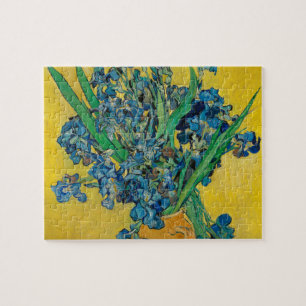 Van Gogh Vas med Iris Klassisk Impressionism Pussel