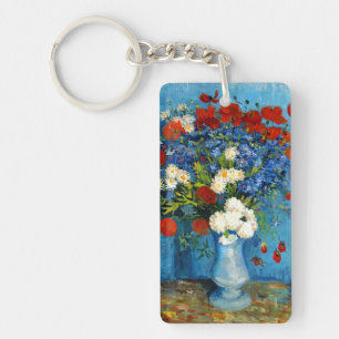 Van Gogh Vas med kornblommor och poppies