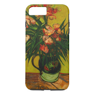 Van Gogh Vas med leanders och Bokar Blommigt Art