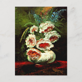 Van Gogh: Vas med Peonies Vykort