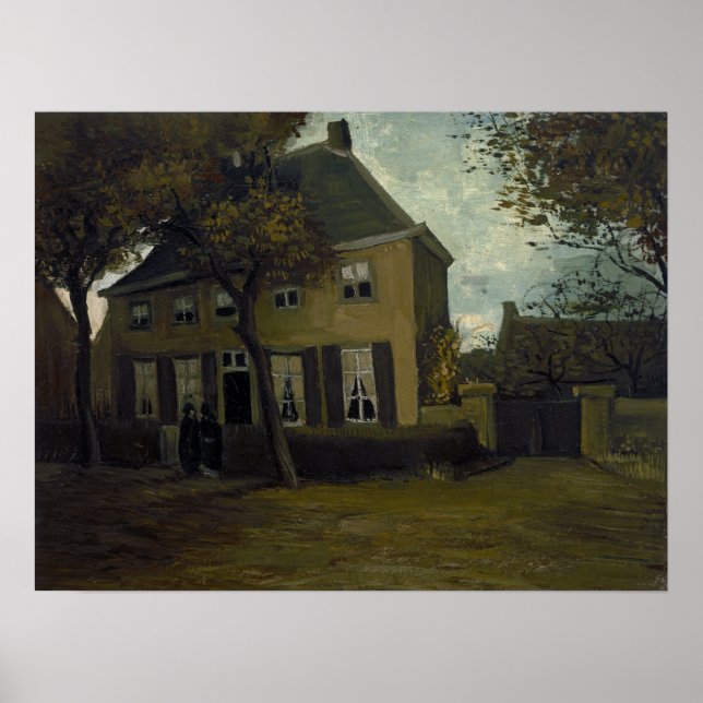 Van Gogh - Vicarage Nuenen Poster (Framsidan)