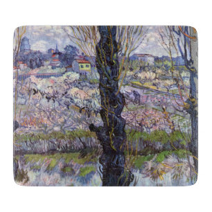 Van Gogh View Arles blommande trädgård