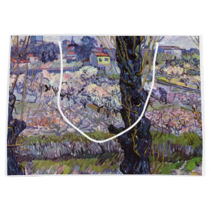 Van Gogh View Arles blommande trädgård