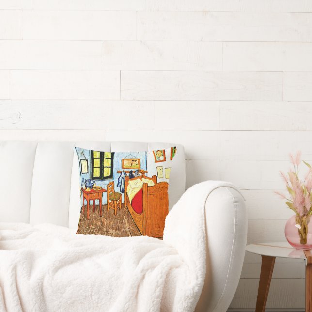 Van Gogh - Vincent Bedroom, berömd-lackering, Kudde (Soffa)