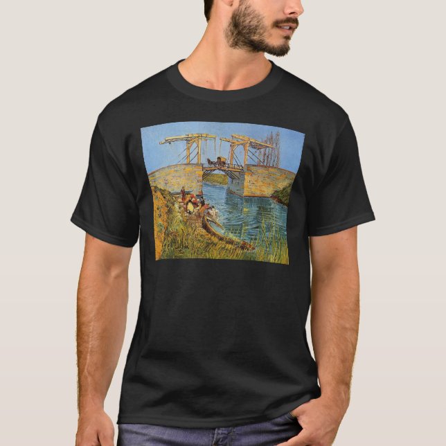 Van Gogh Vincent - Langloisen överbryggar T Shirt (Framsida)