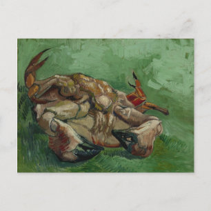 Van Gogh Vintage Crab på baksidan Vykort